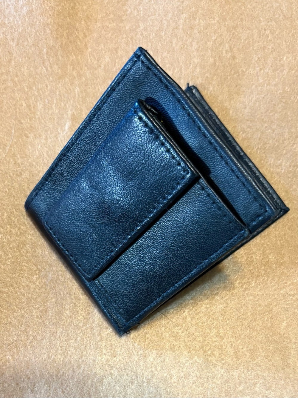 Marshall Black Leather Wallet